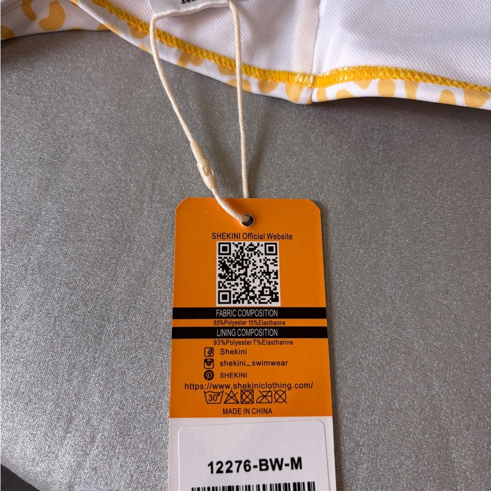 Leopard Print Bikini Set - Yellow - image 7